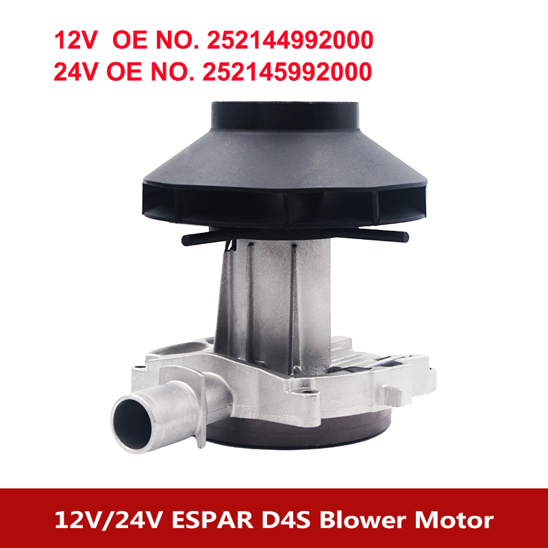 12V 24V Eberspacher D4S Blower Fan Motor Espar Kits 252144992000 | 252145992000  